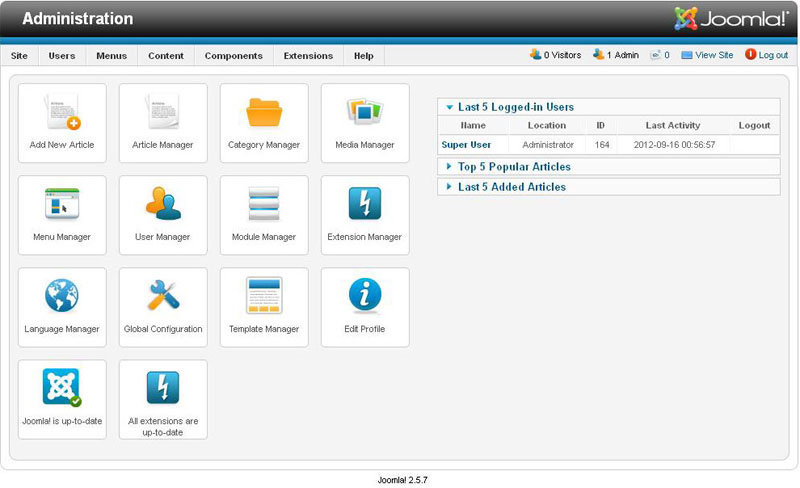 Orjinali Joomla 2.5 Kurulumu